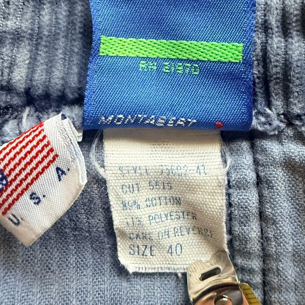 Vintage 1980's Ocean Pacific Shorts Men's 36 Corduroy Made in USA Surf Retro OP